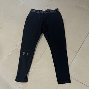 Under Armour Men's/Youth Black Base Layer Compression Pants & Workout Tights
